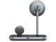 Зарядни устройства Satechi магнитна стойка за безжично зареждане 3 в 1