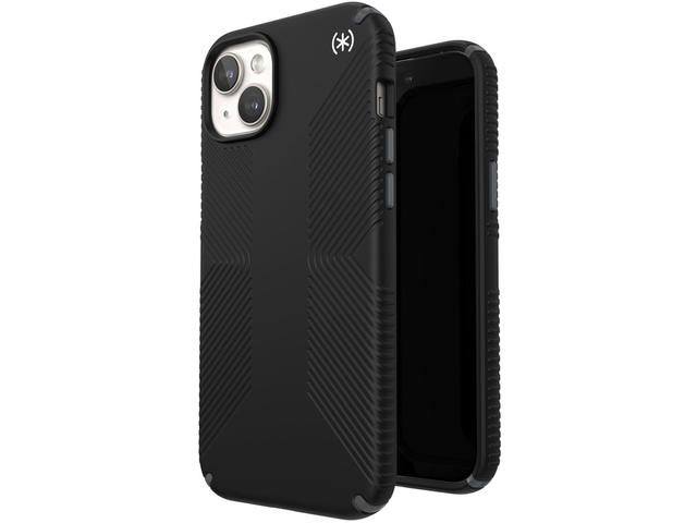 Калъфи Speck iPhone 15 Plus Presidio2 Grip, Black/Slate Grey