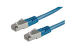 Кабели и Адаптери VALUE 21.99.1324 :: S/FTP Patch кабел, Cat.6, PiMF, 0.5 м, Син