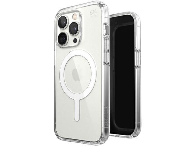 Калъфи Speck iPhone 14 Pro, Presidio Perfect-Clear MagSafe, Clear/Clear