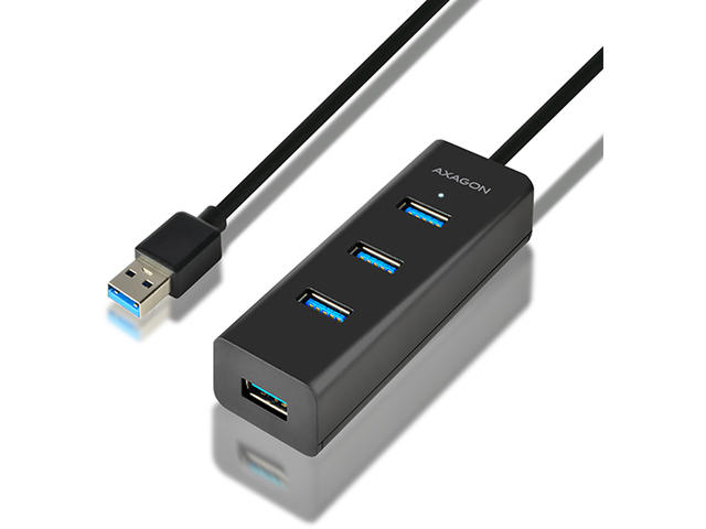 USB Хъб Axagon HUE-S2BL USB 3.0 Charging Hub
