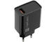 Зарядни устройства Natec Ribera Gan 18W, Black