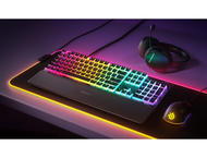 Капачки за клавиатури Steelseries PrismCaps PBT Doubleshot 105-Keycap Black UK-Layout