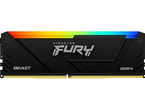 Оперативна памет 32GB DDR4 3600 MHz Kingston FURY Beast Black RGB