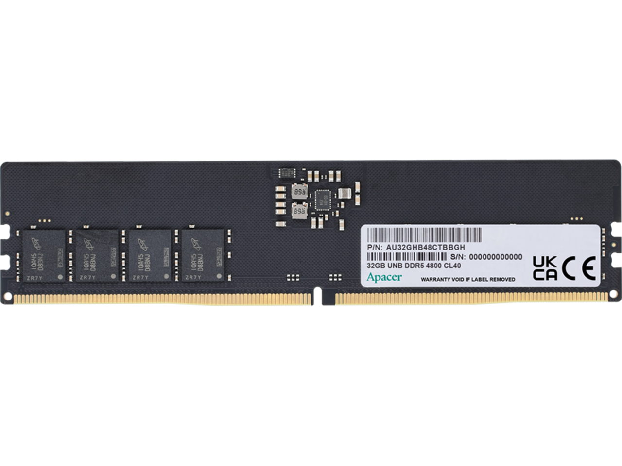 16GB DDR5 4800 MHz Apacer Desktop Memory Module | Laptop.bg ...