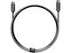 Кабели и Адаптери Next One Braided USB-C to USB-C Cable 1.2m (3A) - Space Gray