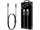 Кабели и Адаптери Next One Metallic USB-C to USB-C Cable 1.2m (3A) - Space Gray