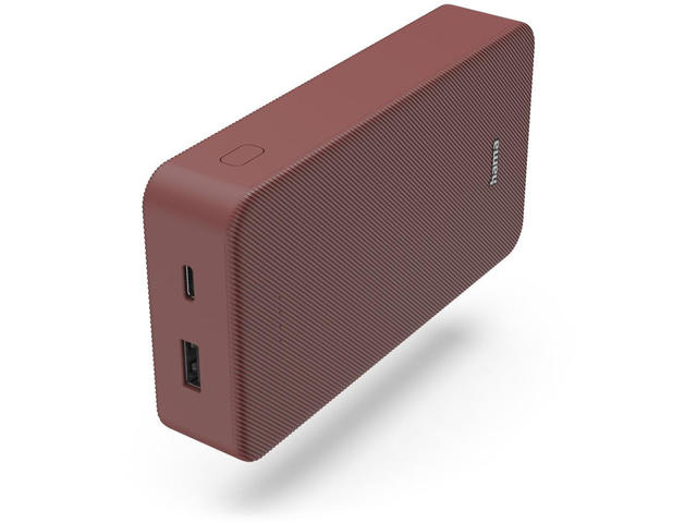 Външни батерии Hama Power Pack ‘Colour 20’, 20000mAh, Red