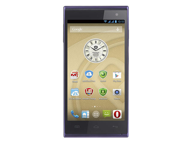 Смартфони Prestigio MultiPhone 5455 DUO 4GB, син цвят