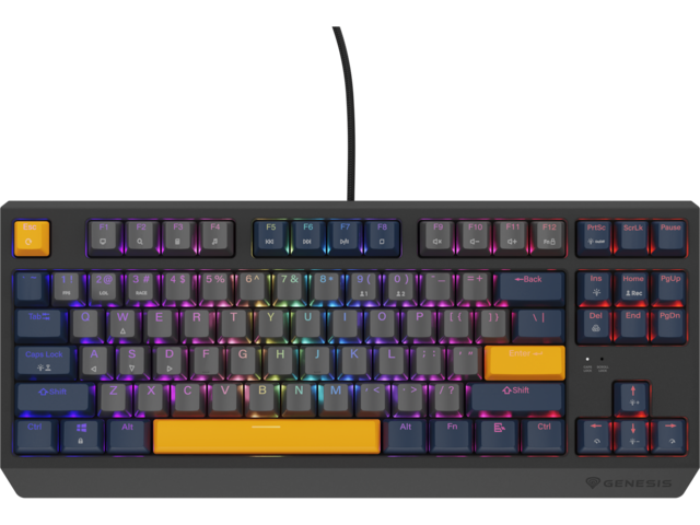 Клавиатури Genesis Thor 230 TKL Naval Blue Negative US Outemu Panda