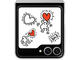 Калъфи Samsung Galaxy Z Flip6 калъф Flipsuit, White