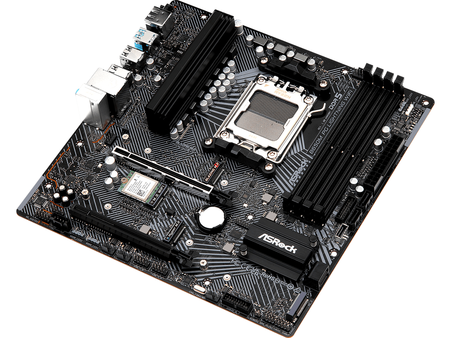 Asrock Notebook ASRock B650M PG Lightning WiFi | Laptop.bg - Технологията с теб