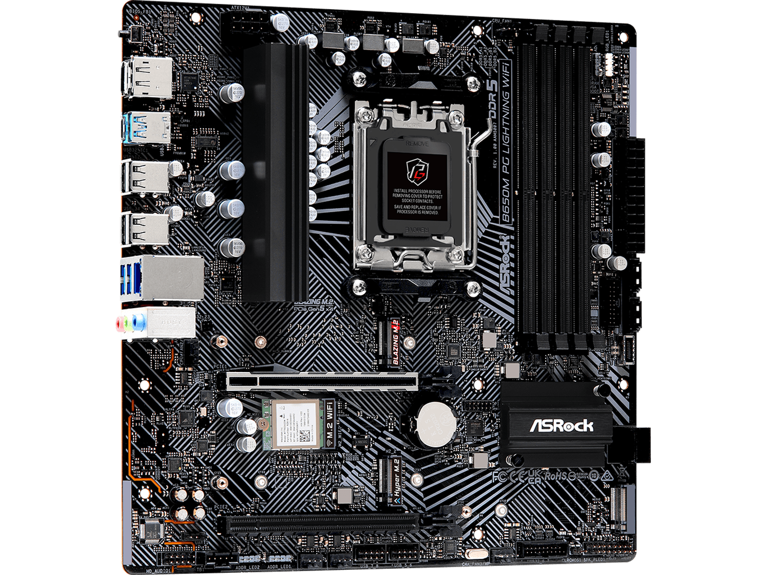 Asrock Notebook ASRock B650M PG Lightning WiFi | Laptop.bg - Технологията с теб