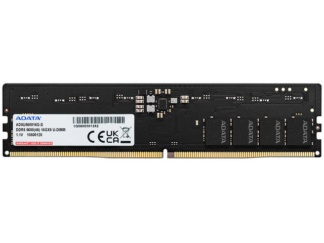Оперативна памет 16GB DDR5 5600 MT/s ADATA U-DIMM Memory Module