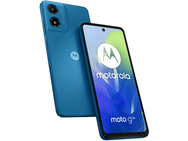 Смартфони Motorola Moto G04 64GB, Satin Blue