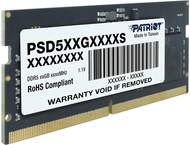 Оперативна памет 8GB DDR5 5600 MT/s Patriot Signature Line SODIMM