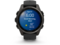 Смарт часовници Garmin fēnix® 8 - 43 мм, Sapphire - Carbon Gray DLC Titanium с Black/Pebble Gray силиконова каишка
