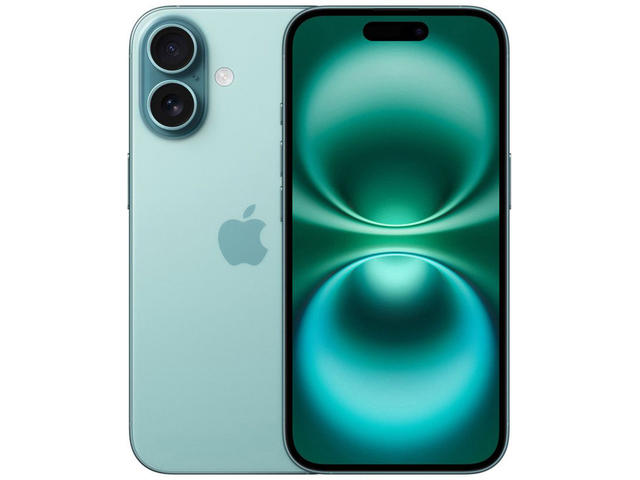 Смартфони Apple iPhone 16 - 8GB RAM / 512GB, Teal