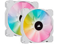 Вентилатори CORSAIR iCUE SP140 RGB ELITE Performance White Dual Pack