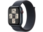 Смарт часовници Apple Watch SE2 GPS + Cellular 44mm Midnight Alu Case with Ink Sport Loop
