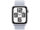 Смарт часовници Apple Watch SE2 GPS 44mm Silver Alu Case with Blue Cloud Sport Loop