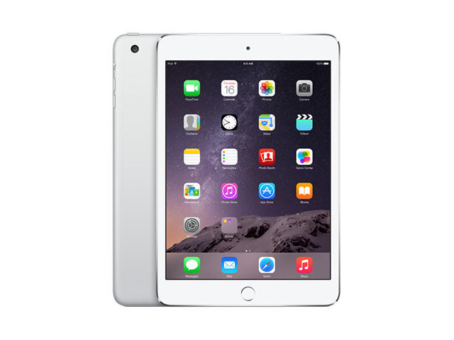 Таблети Apple iPad mini 3 Wi-Fi 128GB, сребрист цвят