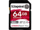 Карти памет 64GB Kingston Canvas React Plus SD memory card