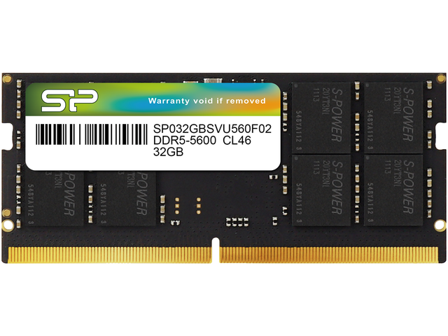 Оперативна памет 32GB DDR5 5600 MT/s Silicon Power SODIMM