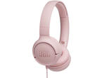 Слушалки JBL T500, в розово