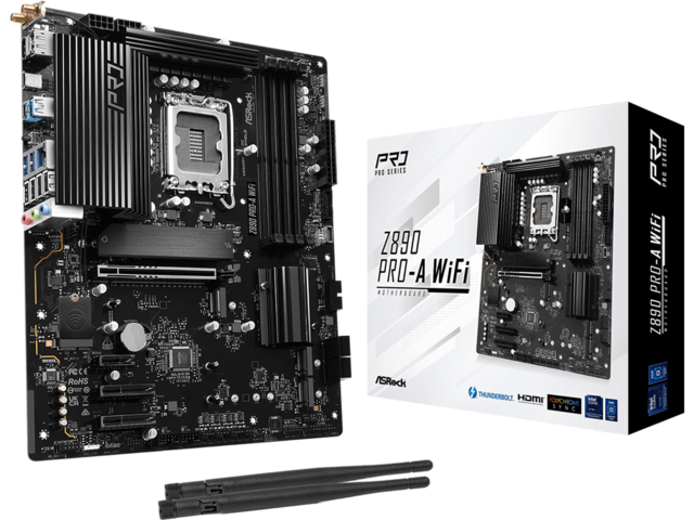 Дънни платки ASRock Z890 Pro-A WiFi