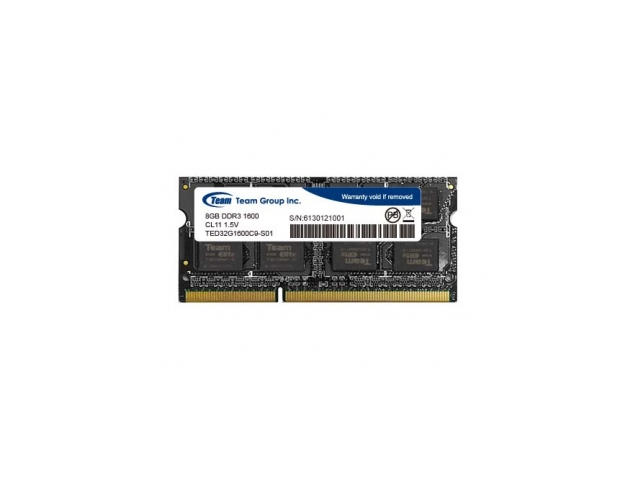 Оперативна памет Team Group Elite 4GB (1x4096MB) DDR3L 1600MHz