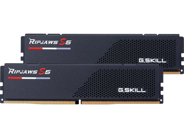 Оперативна памет 64GB (2x32GB) DDR5 6000 MT/s CL30 G.SKILL Ripjaws S5 Black