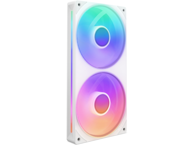 Вентилатори NZXT F240 RGB Core Matte White
