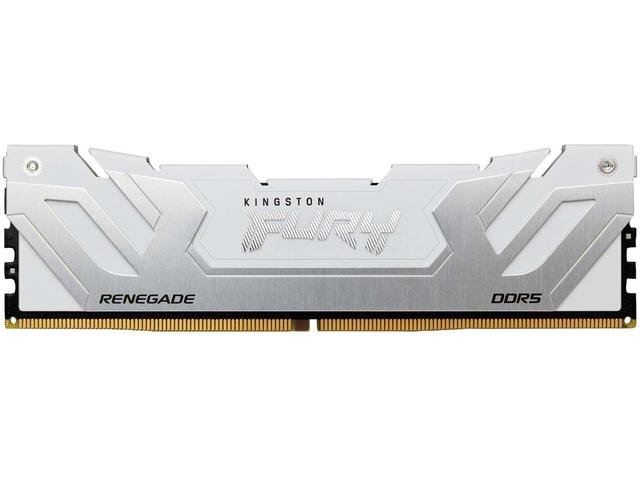 Оперативна памет 24GB DDR5 8400 MT/s CUDIMM Kingston FURY Renegade White