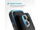 Калъфи Speck Presidio2 Grip, за iPhone 16 Pro Max, MagSafe + ClickLock, Black - Slate Grey