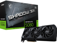 Видео карти MSI GeForce RTX 5080 16G SHADOW 3X OC