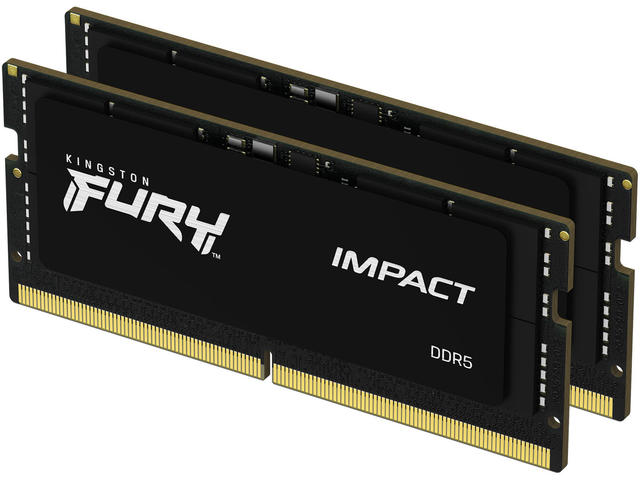 Оперативна памет 32GB (2x16GB) DDR5 4800 MT/s Kingston FURY Impact SODIMM