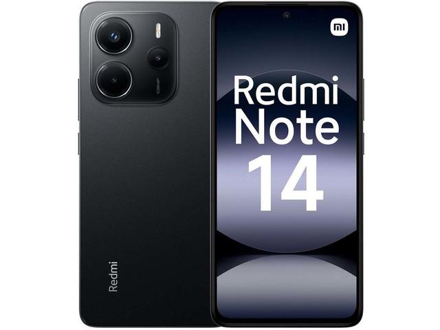 Смартфони Xiaomi Redmi Note 14 - 8GB RAM / 256GB, Midnight Black