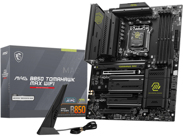 Дънни платки MSI MAG B850 TOMAHAWK MAX WIFI