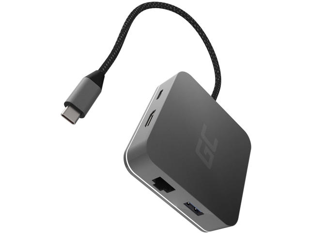 USB Хъб Green Cell USB-C Hub AK61