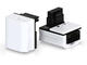 Кабели за компоненти EZDIY-FAB 12VHPWR 600W Power Adapter 90° White STD