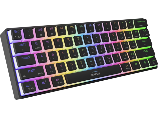Клавиатури Genesis Thor 660 G2 Wireless, Gateron Red Switch
