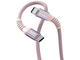 Кабели и Адаптери Verbatim Sync & Charge USB-C to USB-C 60W Magnetic 120 cm - Pink