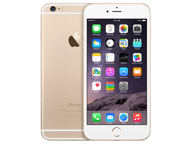 Смартфони Apple iPhone 6 Plus 16GB, златист цвят