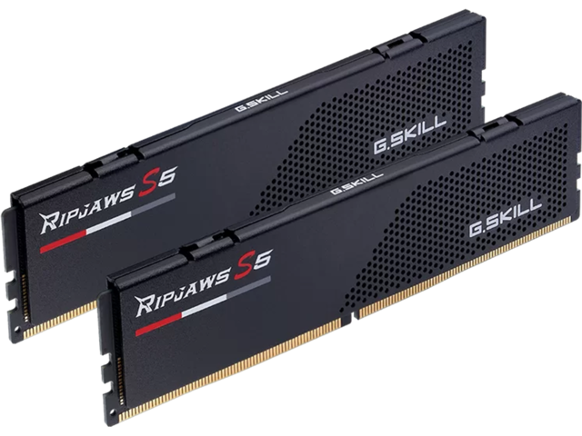 Оперативна памет 64GB (2x32GB) DDR5 6400 MT/s G.SKILL Ripjaws S5 Black