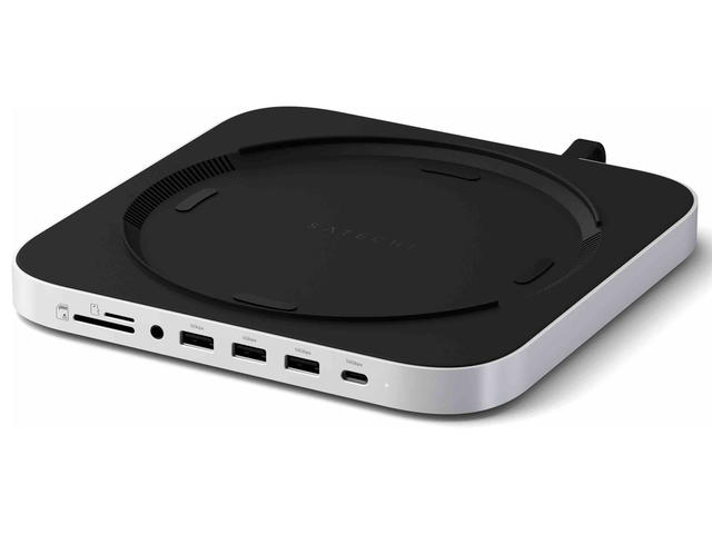 USB Хъб Satechi Stand & Hub For Mac Mini