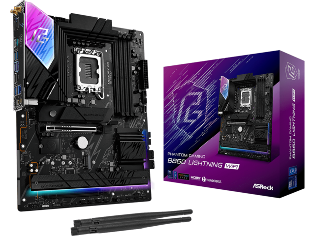 Дънни платки ASRock B860 PG Lightning WiFi