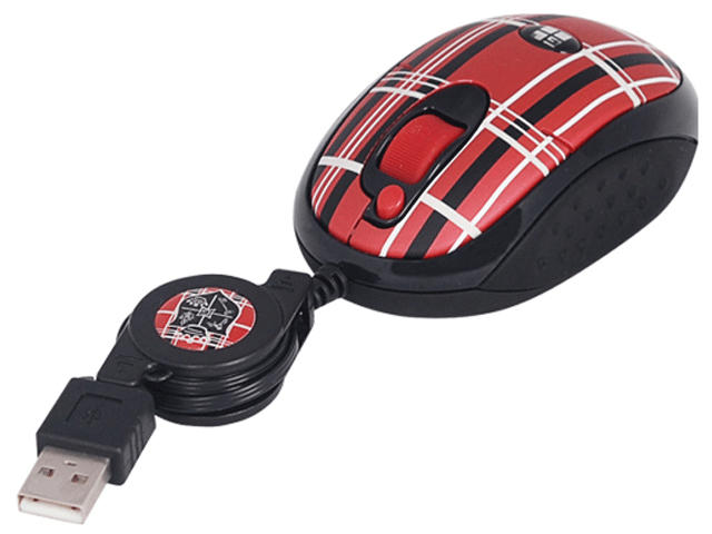 Мишки Оптична мини мишка GCube Mad for Plaid