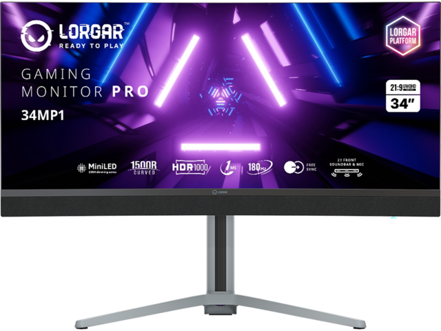 Монитори Lorgar 34MP1 Mini-LED