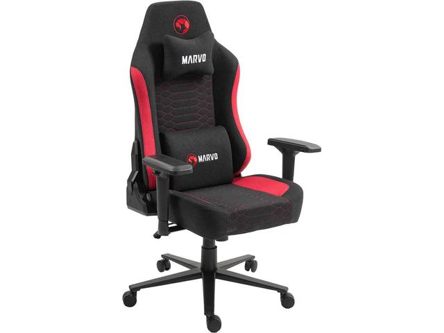 Геймърски столове Marvo CH-178 Black-Red, 22.6 kg.